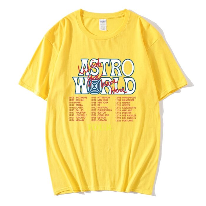 Travis Scott AstroWorld Tour Oversized T-Shirt