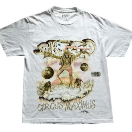 Travis Scott Utopia Tour Skitzo Circus Maximus Tee