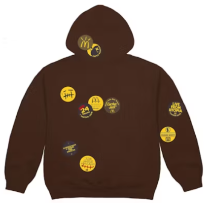 Travis Scott x McDonald's Sticker Bomb Hoodie