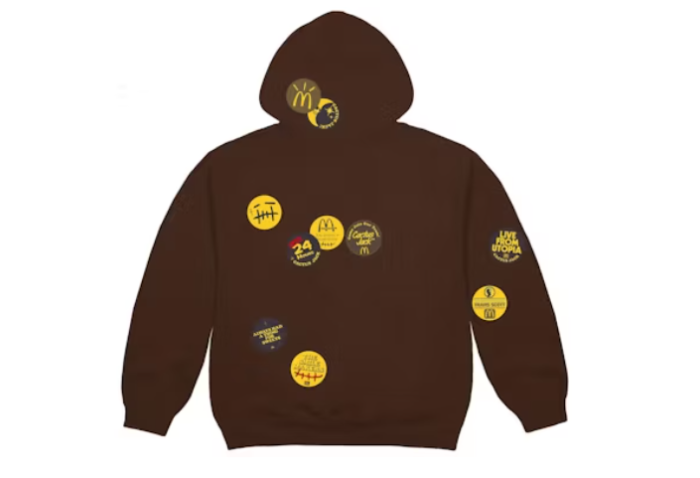 Travis Scott x McDonald's Sticker Bomb Hoodie