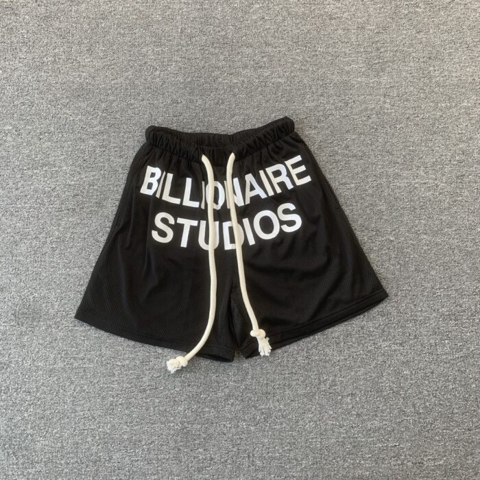 Travis Scott Billionaire Studios Black Shorts