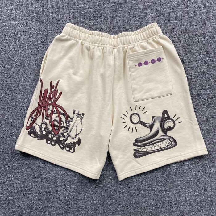 Travis Scott Cactus Jack Character Sun Shorts