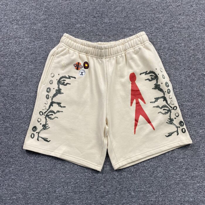 Travis Scott Cactus Jack Character Sun Shorts