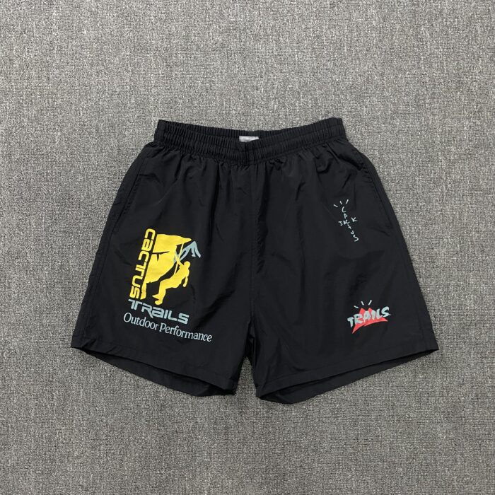 Travis Scott Cactus Jack Running Climb Shorts