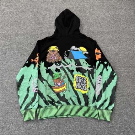 Travis Scott Cactus Jack Rushadk Bear Hugs Hoodie