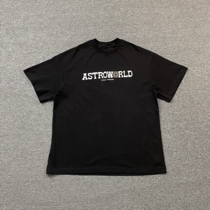 Travis Scott Cactus Jack x Astroworld Black T-shirt