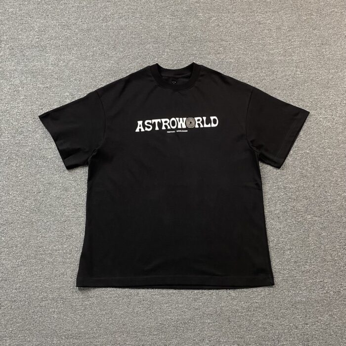 Travis Scott Cactus Jack x Astroworld Black T-shirt