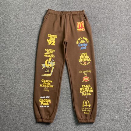 Travis Scott Cactus Jack x Mcdonalds Sweatpant