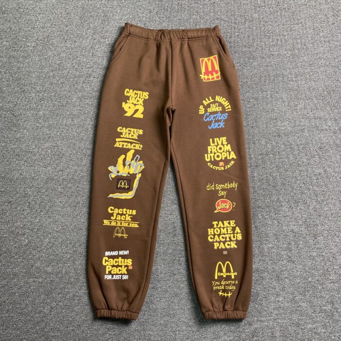 Travis Scott Cactus Jack x Mcdonalds Sweatpant