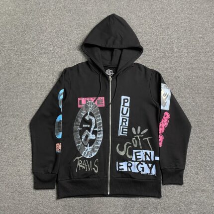 Travis Scott O2 Pure Zip Up Hoodie