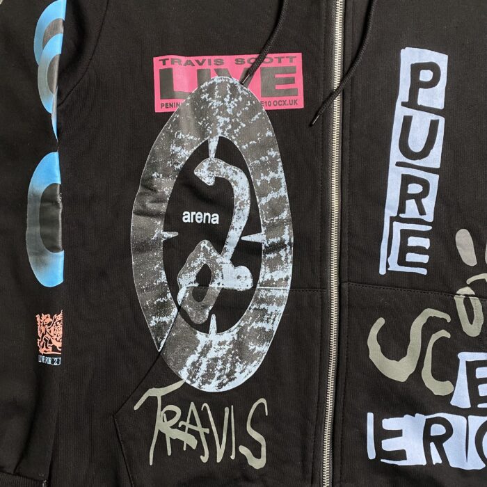 Travis Scott O2 Pure Zip Up Hoodie