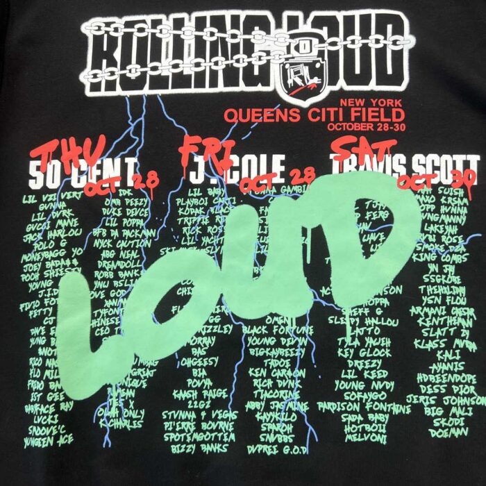 Travis Scott Rolling Tune In Loud Hoodie