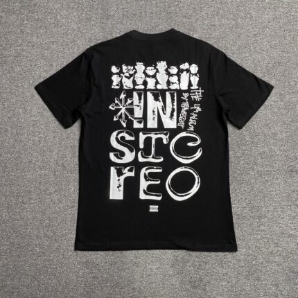 Travis Scott x Utopia Stereo Black T-shirt